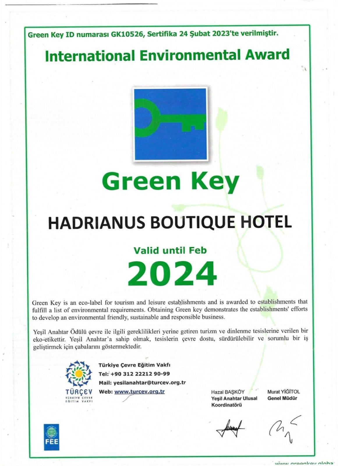 Hadrianus Pansion Hotel Antalya Kültér fotó